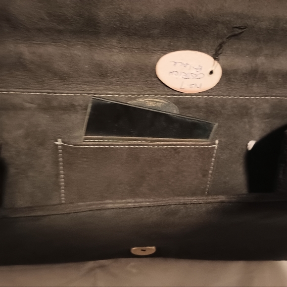 Vintage Ostrich leather clutch purse - Picture 4 of 6